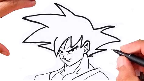 desenho do goku para desenhar|Como desenhar o GOKU (Dragonball) passo a passo, .